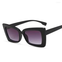 Óculos de sol 2022 pequenas mulheres retângulo vintage designer de moda quadrada de sol tons femininos UV400
