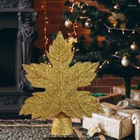 Luzes noturnas 1pcs Árvore de Natal Topper Projector Decorações alegres para casas Ornamentos de Natal Navidad Happy Year 2022