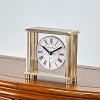 테이블 시계 독일 북유럽 시계 골드 메타 시계 창조적 인 침묵 데스크 탑실 거실 홈 장식 선물 아이디어