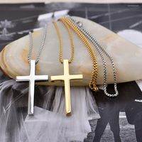 Chains 316L Stainless Steel Cross Street With Hip- hop Neckla...