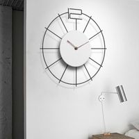 Relojes de pared sala de estar de sala decoración del hogar estilo nórdico reloj silencioso diseño moderno de diseño de cocina regalo