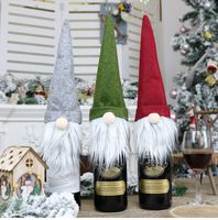 New Christmas decoration supplies faceless old man doll wine...