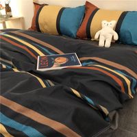 Juegos de cama Couvre lit de luxe set cobertores cama invierno housse couette 220x240 lino