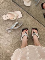 النعال للسيدات خارج 2022 الصيف فليب-فلكس الشاطئ عطلة الشاطئ غير انزلاق منتصف الانزلاق شرائح أحذية النساء