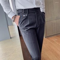 Pantalon masculin hombre traje pantalon polyvalent formel