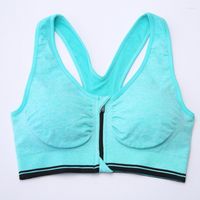 Yoga Outfit Plus Size Sexy Women Running Sports Bra Top With...