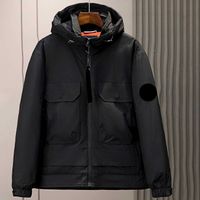 Дизайнерский мужская куртка вниз по вышивке Monlair Женская зимняя куртка теплый пух