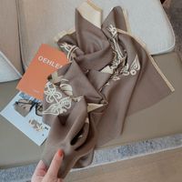 Winter Fashion Scarves Womens Designer Wool Scarf Casual Let...