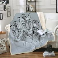 Cobertores Tiger Leão 3D Casa