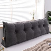 Travesseiro formtheo decoração quarto lavável quarto tatami backrest sofá cintura grande cunha