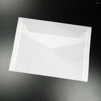 Hediye sargısı zarfları zarf belgesi işletme depolama klasörleri kağıdı Envolop Beyaz Forletler Davetiyeleri 5x7 Siyah Clear