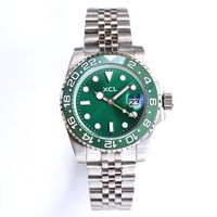 Designer GMT Green Watch For Man Watches Daydate Day Date 41mm 40mm 42mm Datejuste 904L Automatique M￩canique en verre saphir