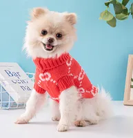 Moda Clothing Pet Dogs Pequenos e médios Cães de gola alta de gola alta
