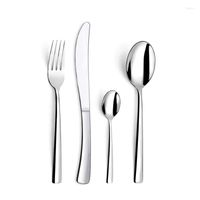 أدوات المائدة مجموعات 16 ٪/مجموعة أدوات المائدة مجموعة سكين الفولاذ المقاوم للصدأ شوكة وملعقة لإكسسوارات المطبخ