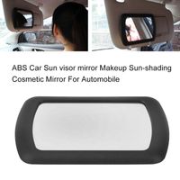 الملحقات الداخلية ABS Car Sun Visor Mirror Makeup Makeup Sun-Shading Cosmetic للسيارات مكياجًا ممتازًا