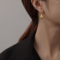 أقراط الأركان الأوروبية والأمريكية البسيطة للمياه المعدنية 2022 مجوهرات الأزياء الكورية للنساء مزاج فتاة