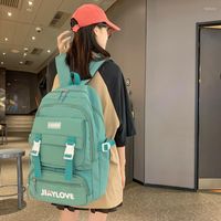 Рюкзак простые и крутые уличная девочка онлайн -школьные школьные школьные школьные школьные сумки - легкие корейские рюкзаки, мужские сумки