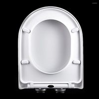 Toilet Seat Covers Household Heavy Duty Round Silent Slow Do...