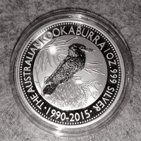 20pcs lot nuovo di zecca - 1990-2015 The Australian Perth Mint Kookaburra 25th 1 Oz Silver Coin2813