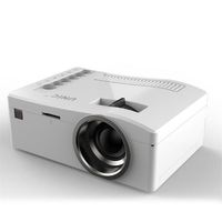 S361 Projektör Taşınabilir Mini LED Projektörler Ev Ofis Toplantısı için 12V 2A Siyah Beyaz Mavi Sarı 4 Renkler253P