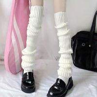 Женские носки y2k goth lolita по колене вязаная осенняя зимняя труба японская эстетическая сладкая девочка