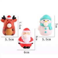 Weihnachtsdekompression Spielzeug Santa Claus Snowman Deer Weihnachten Spielzeug für Kindergeschenke Party Supply