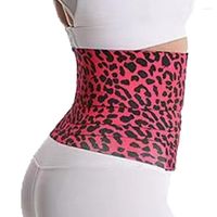 Waist Support Leopard Print Maternity Belly Wrap Postpartum ...