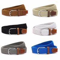 Cintos de moda de moda elástica elástica cinturão premium de couro larga cintura larga 6 cores -y107