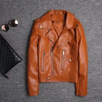 Women' s Leather 2022 Fashion Women Smooth Motorcycle Fa...