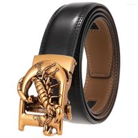 Belts Genuine Leather Belt For Men Fashion Mens Dress Ratche...