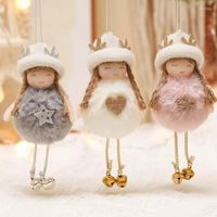 Weihnachtsdekorationen 2022 Jahr Geschenke Engel Puppen Weihnachts -Baum Ornamente für Heimnoel Deco Navidad Natal Dolls