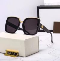 Tendencia pareja de lujo diseñadores gafas de sol para mujer diseñador lentes solares al aire libre