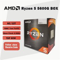 CPUS Ryzen 5 5600G R5 39GHZ SIXCORE TWELLITHREAD 65W CPU İşlemci L316M 100000000252 Soket AM4 ve Fan 221107