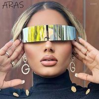 선글라스 림리스 펑크 여자 2022 패션 개인을위한 개인화 된 태양 안경 레트로 프레임리스 힙합 고글 선글라스