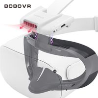 3D Gözlük Bobovr F2 Yükseltme Fitness Aktif Hava Sirkülasyon Fanı Sis Arayüzü Yok Soft PU Pad için MANTICETY CONNECT SOĞURMA 221108