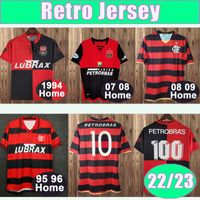 08 09 Flamengo Josiel Mens Retro Soccer Jerseys Williams Kleberson Adriano 1982 1988 1990 1994 2003 2004 2007 2008 camisa de futebol em casa uniformes de manga curta