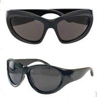 Óculos de sol de grife para homens e mulheres Proteção de esportes 0158 Grandes quadros de estilo simples Marca de luxo Os óculos de sol ao ar livre UV400