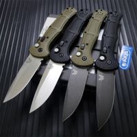 Benchmade 9070/9070BK Claymore складной нож 3,6 "CPM-D2 Cobalt Black Blade Harder Grivory Outdoor Camping Auto Pocket Knives BM42 9070BK-1 8551 8551BK Автоматические инструменты