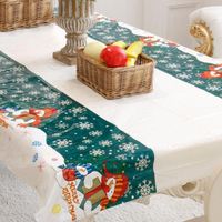 Table Cloth 110 سم 180 سم PVC مقاوم للزيوت مقاوم للزيوت مائدة عيد الميلاد القابلة للتخلص من أدوات تغطية الزخارف 2022