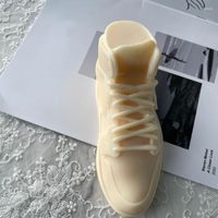 Herramientas de artesanía zapatos deportivos 3D silicona moho de jabón de jabón hecho a mano Herramienta de calzado de bricolaje Moldes de manualidades suministros de artesanía