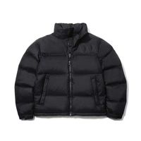 Jackets de moda de moda Mujer Down Coats Winter Dow Jacket de diseñador de diseñador Windbreaker con cartas estampadas de pelaje negro