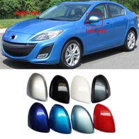 Mazda 3 BL için 2009 2010 2012 2011 2012 2013 Araba Dış Ayna Kapağı Kapak Kanat Kapı Yan Ayna Muhafaza Kabuğu235s