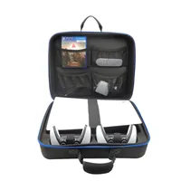 PS5 Carrying Case - Large Shockproof Travel Case Storage Com...