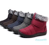botas de botas Femme Cheets Venta de un nuevo zapato de tela de invierno para mujeres Calientes Ancianos Botas de nieve de algodón Grandes zapatos de mujer de mediana edad y anciana 35-43