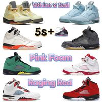Retro 2022 кроссовки 5 баскетбольные туфли белый x Sail 5s Bluebird Бешенная красная черная муслиновая розовая пена гончи