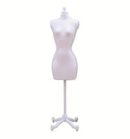 Higners Racks Corps mannequin femelle avec stand Decor Robe Forme Full Affiche Sous-stress Modèle bijoux2363017