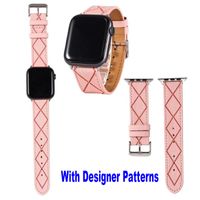 C Designer Fashion Leather Straps WatchBands For Apple Watch...
