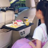 Porta di bevande tavolo per auto pieghevole multiuso per alimenti per alimenti per alimenti posti posteriore per laptop tablet telefono per laptop telefono