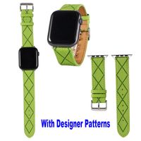 Fashion CC Leather Watch Bands Smart Straps For Apple Watch ...
