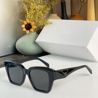 Óculos de sol de grife para homens e mulheres PR Classic Fashion 09ZV Glass Luxury Quality